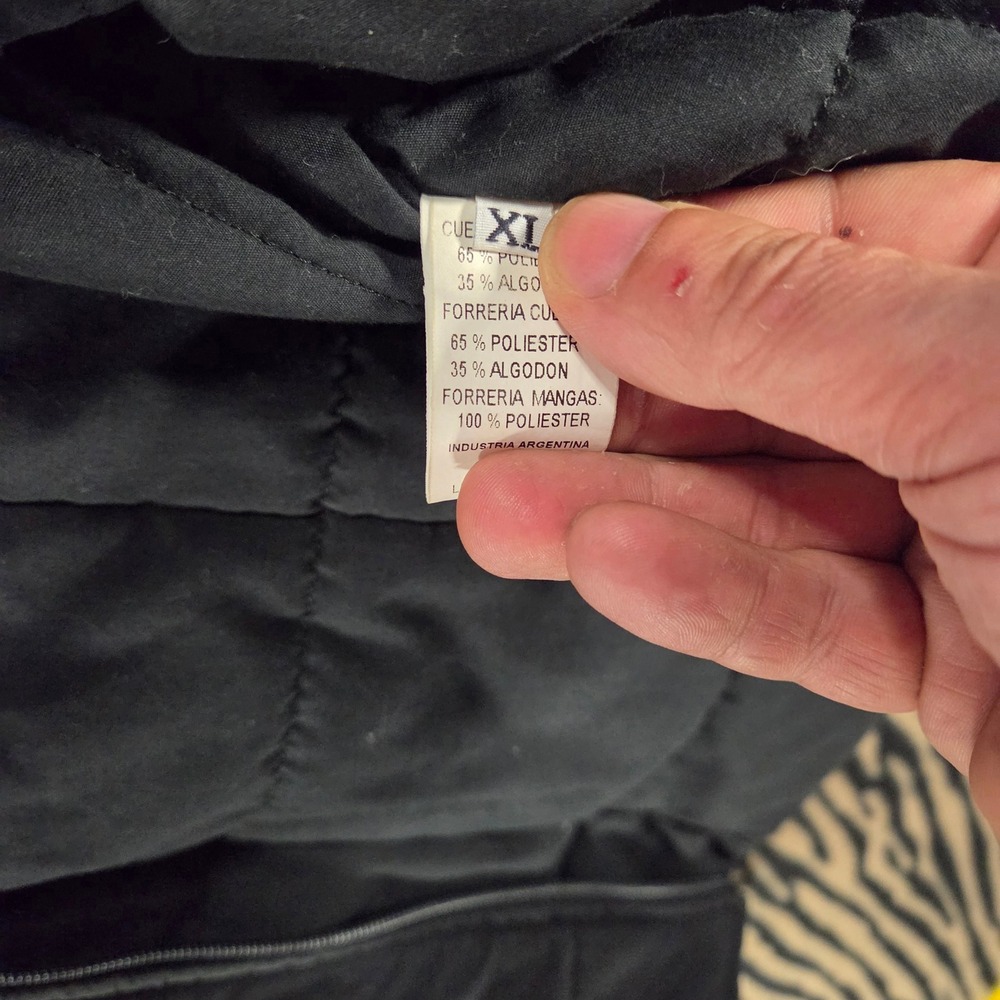 Late 90s VTG Y2K Christian Lacroix Homme Utility Field Jacket Corduroy Black XL - Picture 3 of 10